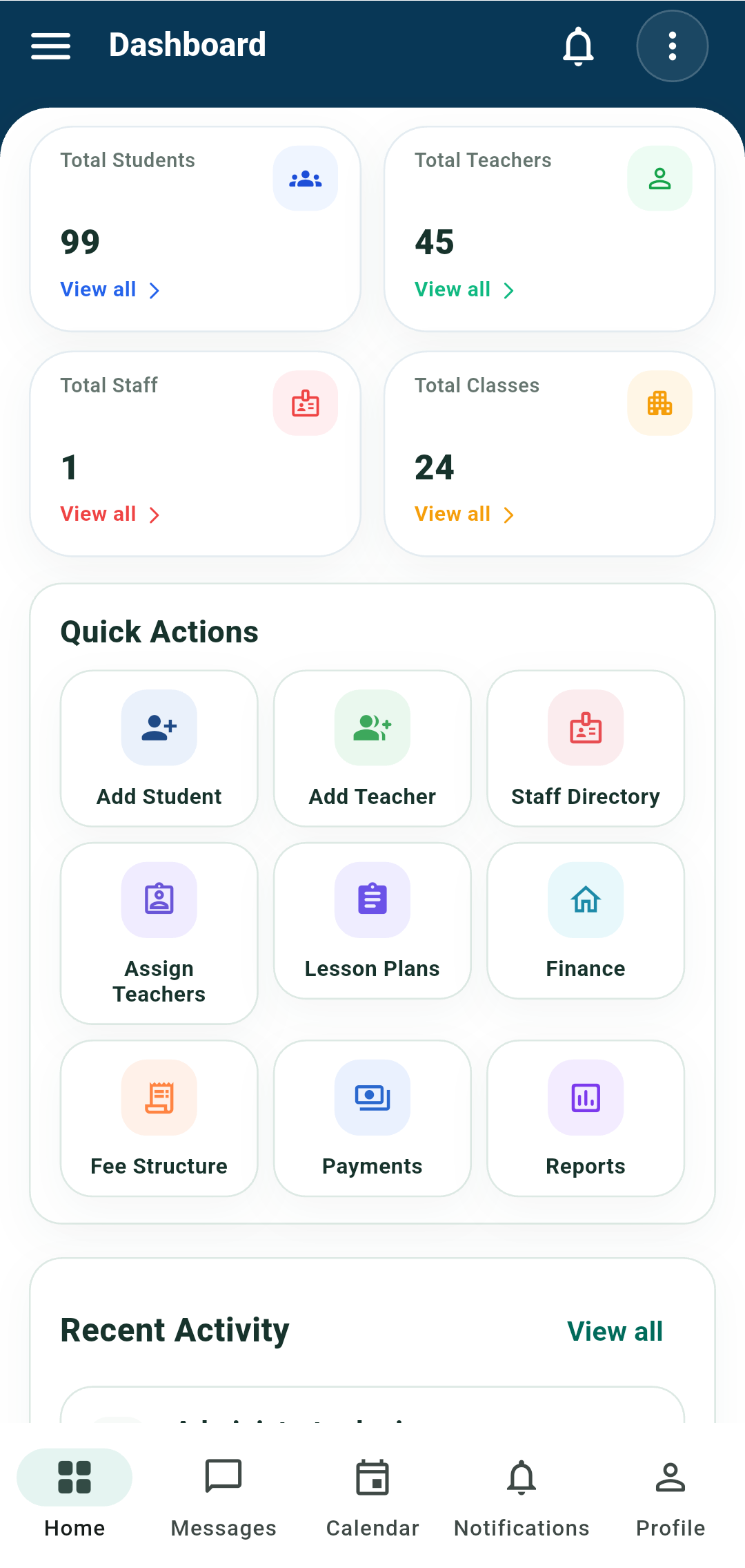 EdixPark dashboard interface preview